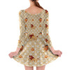 Longsleeve Skater Dress - Hakuna Matata Lion King Inspired