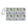 Canvas Zip Pouch - Walt Disney World Park Icons Light