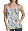 Women's Tank Top - Walt Disney World Park Icons Light