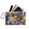 Canvas Zip Pouch - Watercolor Nightmare Before Christmas