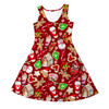 Girls Sleeveless Dress - Disney Christmas Snack Goals