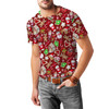 Men's Cotton Blend T-Shirt - Disney Christmas Snack Goals