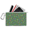 Canvas Zip Pouch - Mouse Ears Christmas Lights