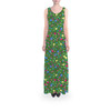 Flared Maxi Dress - Mouse Ears Christmas Lights