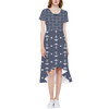 High Low Midi Dress - Anchors Mouse Ears