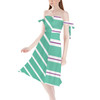 Strapless Bardot Midi Dress - Vanellope von Schweetz Inspired