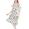 Strapless Bardot Midi Dress - Toy Story Friends