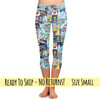 Yoga Waist Capri Leggings - Adult XS / Girl's 10-12 - Tomorrowland - READY TO SHIP
