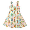 Girls Sleeveless Dress - Mickey's Easter Celebration