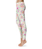 Sport Leggings - Peachy Floral Minnie Ears