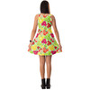 Sleeveless Flared Dress - Mickey's Fruit Fiesta