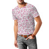 Men's Sport Mesh T-Shirt - Marie with her Pink Bow