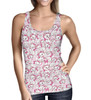 Women's Tank Top - Marie with her Pink Bow