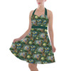 Halter Vintage Style Dress - Tinkerbell in Pixie Hollow