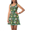 Sleeveless Flared Dress - Tinkerbell in Pixie Hollow