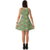 Sleeveless Flared Dress - The Child Catching Frogs