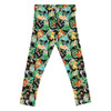 Girls' Leggings - Watercolor Lion King Jungle