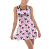 Cotton Racerback Dress - Watercolor Minnie Mouse In Pink