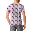 Men's Sport Mesh T-Shirt - Watercolor Minnie Mouse In Pink