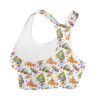 Sports Bra - Watercolor Disney Parks Trains & Drops