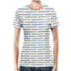 Women's Cotton Blend T-Shirt - Disney Monorail Rainbow