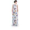 Flared Maxi Dress - Watercolor Cinderella