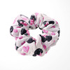 Velvet Scrunchie - Watercolor Minnie Mouse In Pink