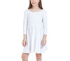 Girls' Quarter Sleeve Skater Dress