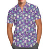 Men's Button Down Short Sleeve Shirt - Tomb Sweet Tomb