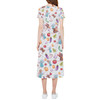 High Low Midi Dress - Ratatouille Veggies