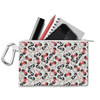 Canvas Zip Pouch - Gone Overboard In White