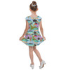 Girls Cap Sleeve Pleated Dress - Castaway Cay