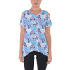 Cold Shoulder Tunic Top - Watercolor Eeyore