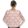 Batwing Chiffon Top - Watercolor Pooh Bear