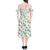 Strapless Bardot Midi Dress - Christmas Disney Forest