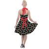 Halter Vintage Style Dress - Christmas Minnie Ears