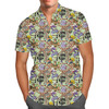 Men's Button Down Short Sleeve Shirt - The Emperor's New Groove Inspired