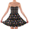 Sweetheart Strapless Skater Dress - A Disney Happy Birthday