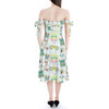 Strapless Bardot Midi Dress - Main Attraction Enchanted Tiki Room