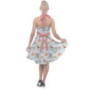 Halter Vintage Style Dress - Main Attraction Disney Carousel