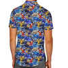 Men's Button Down Short Sleeve Shirt - Fantasia