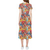 High Low Midi Dress - The Incredibles Sketched