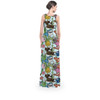 Flared Maxi Dress - Fish Are Friends Nemo Inspired