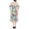 Strapless Bardot Midi Dress - Fish Are Friends Nemo Inspired