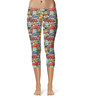 Sport Capri Leggings - Pixar Cars Sketched