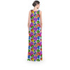 Flared Maxi Dress - Inside Out Pixar Inspired