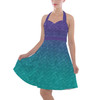 Halter Vintage Style Dress - Ariel Mermaid Inspired