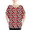 Batwing Chiffon Top - Many Faces of Minnie Mouse