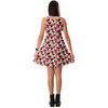 Sleeveless Flared Dress - Many Faces of Minnie Mouse