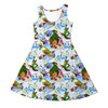 Girls Sleeveless Dress - Robin Hood